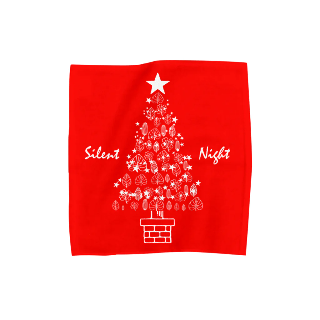 SU-KUの聖なる夜に(赤) Towel Handkerchief