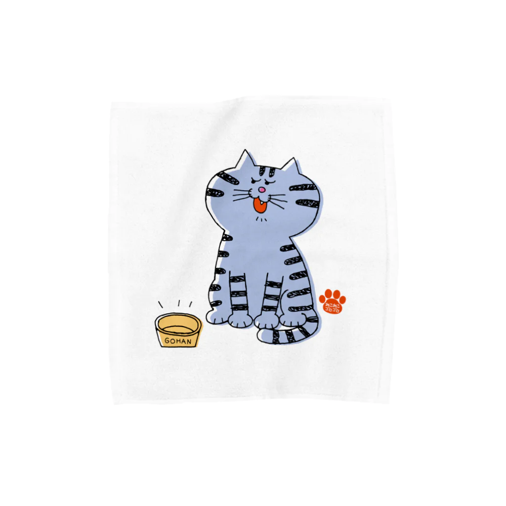 P-TOSHIのねこねこゴロゴロ Towel Handkerchief