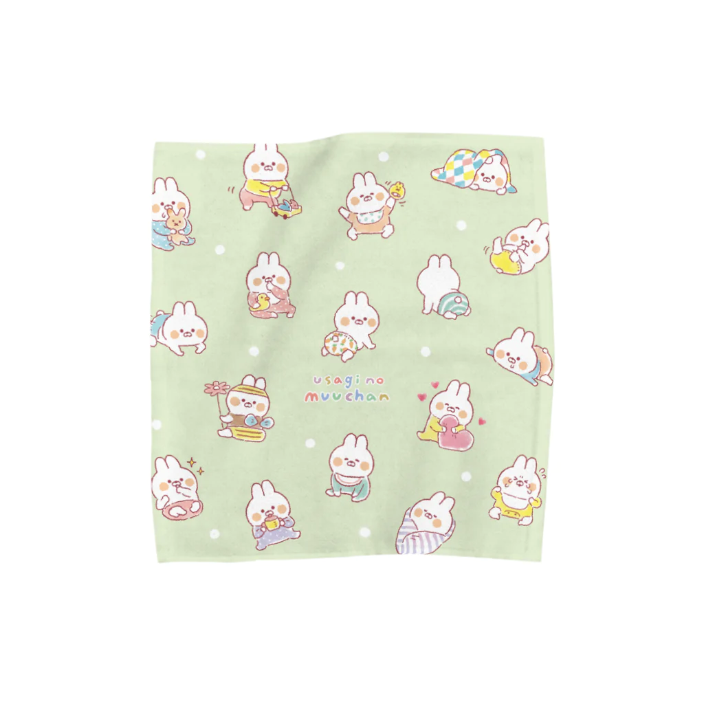 mindwaveincのうさぎのムーちゃん〈ベイビー〉 Towel Handkerchief