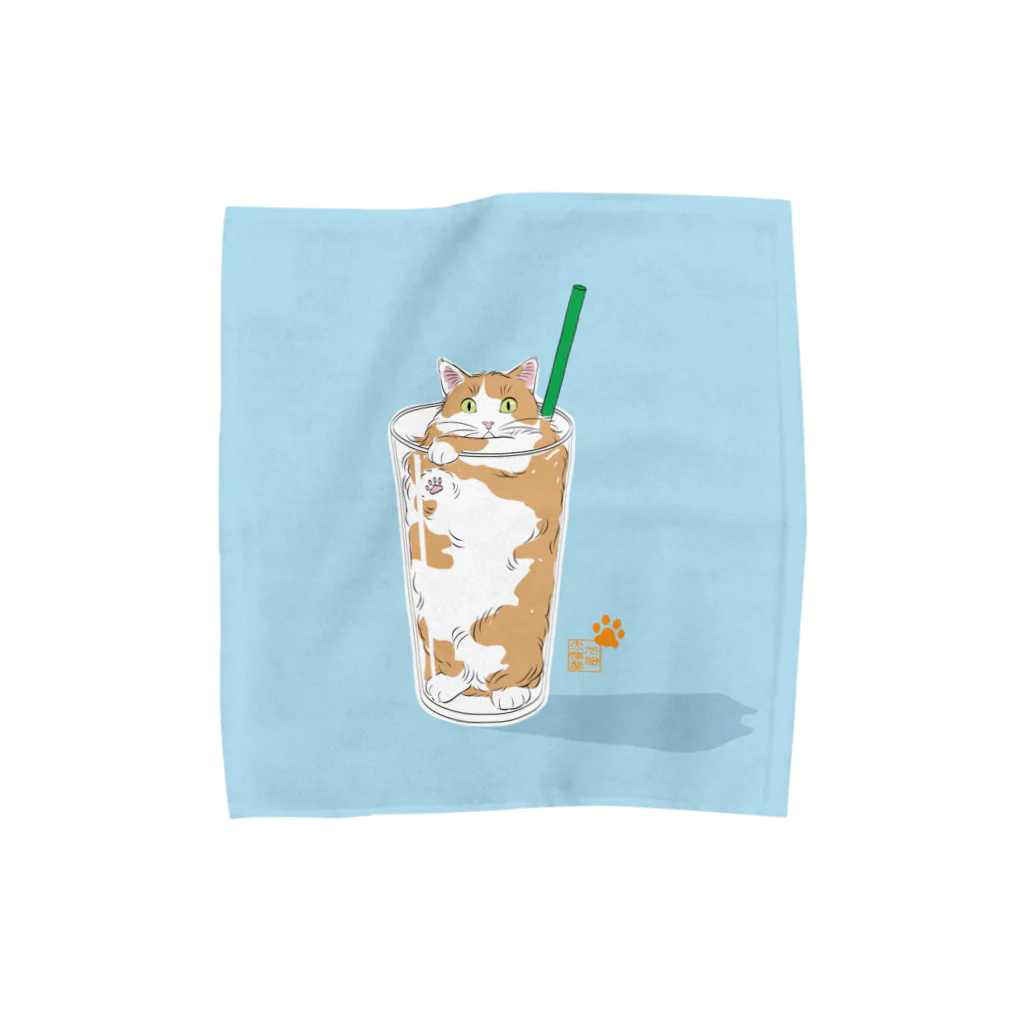元祖ふとねこ堂の猫分補給 Towel Handkerchief