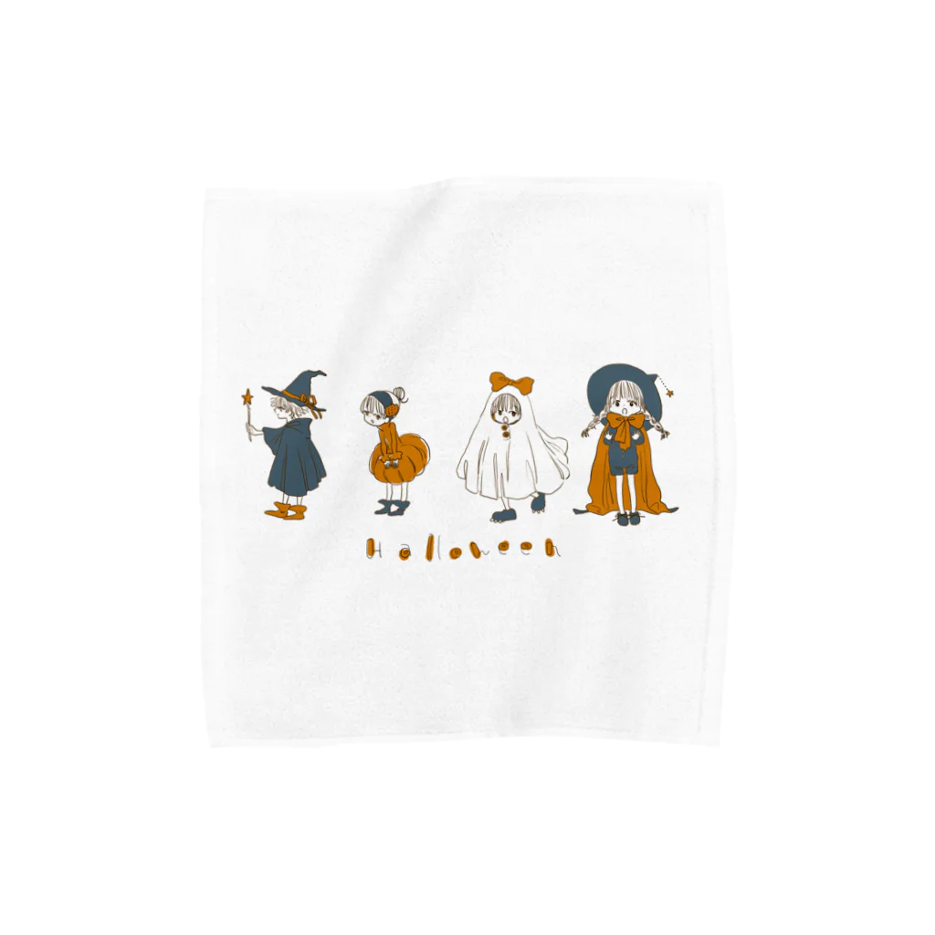 よしだゆうのハロウィン Towel Handkerchief