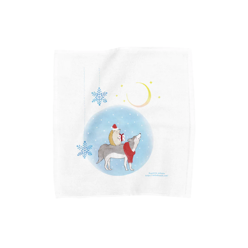 吉田美穂子/イラストレーターの＊Happy Holiday item＊ Towel Handkerchief