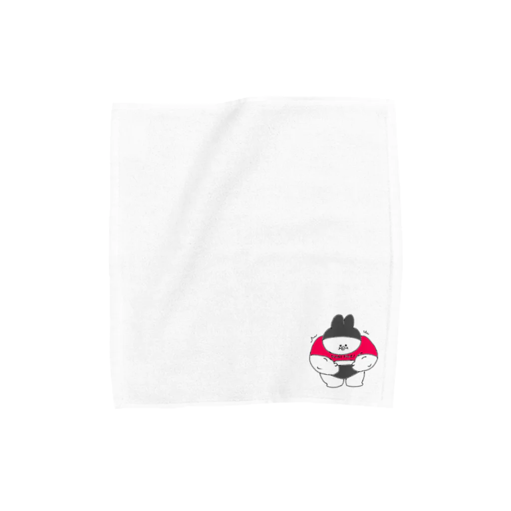 えびふらいのみせのムキムキうさぎくん Towel Handkerchief