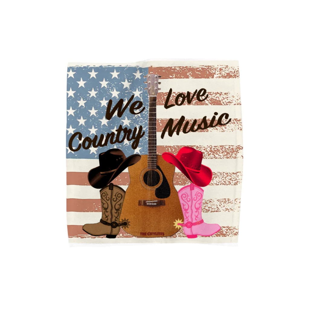 country music house !の2024 Country Music タオルハンカチ