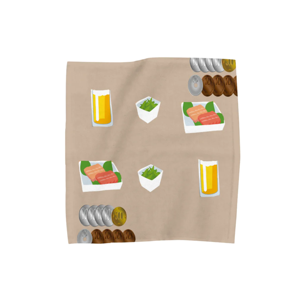 Danke Shoot Coffeeのキャッシュオン式の立ち飲み屋 Towel Handkerchief