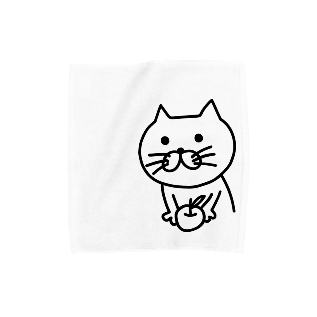 半野良猫のPOPESU-ポぺス-のねこ Towel Handkerchief
