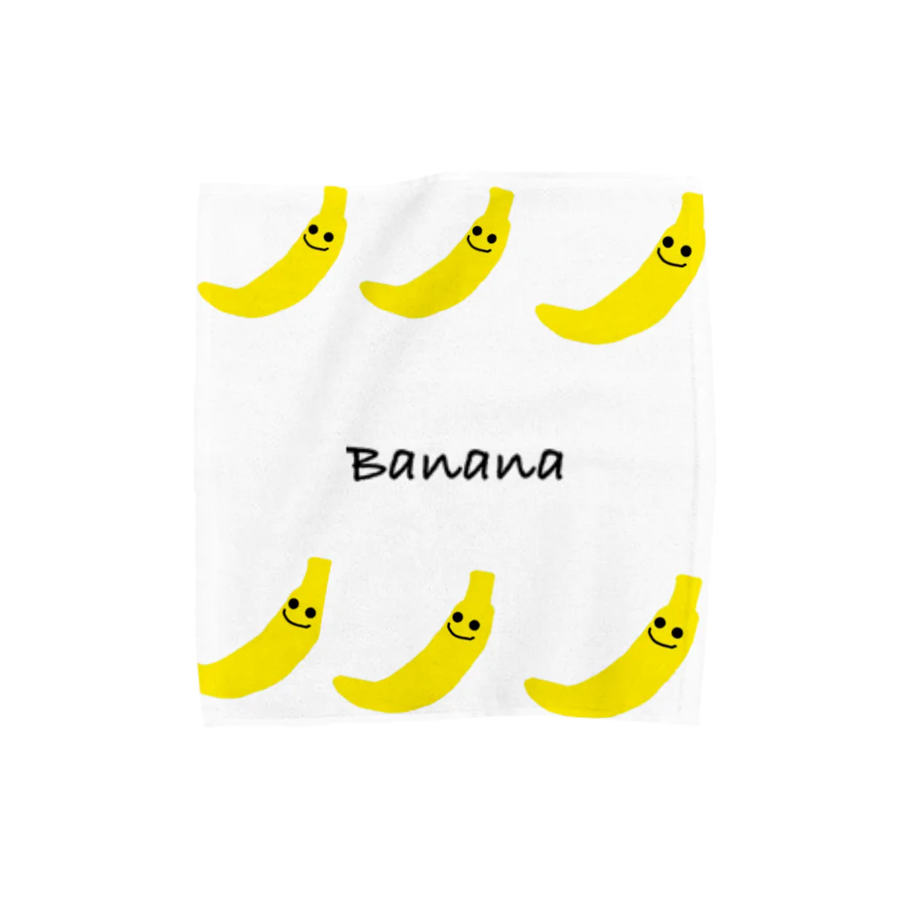 いらっしゃい🌞店の3バナナ　3Banana タオルハンカチ