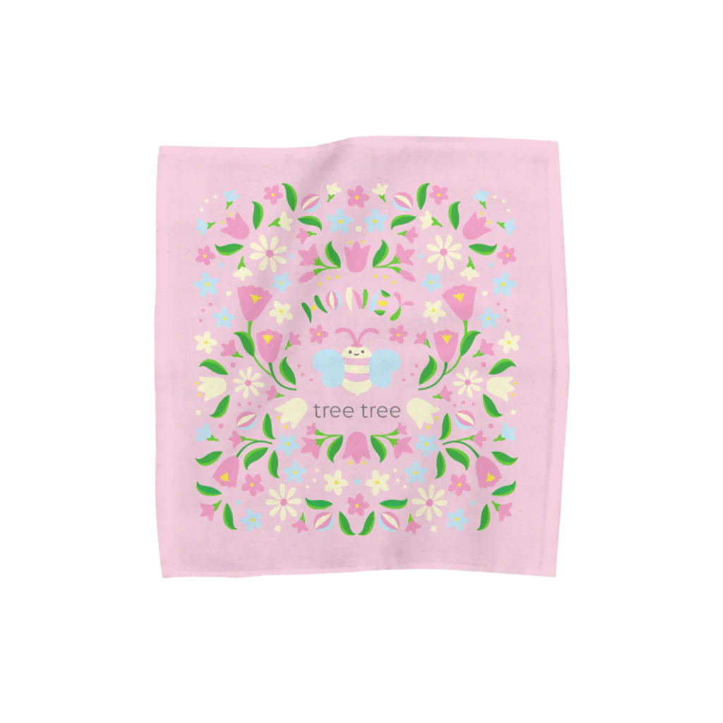 tree treeのHoney Bee M -PK- Towel Handkerchief