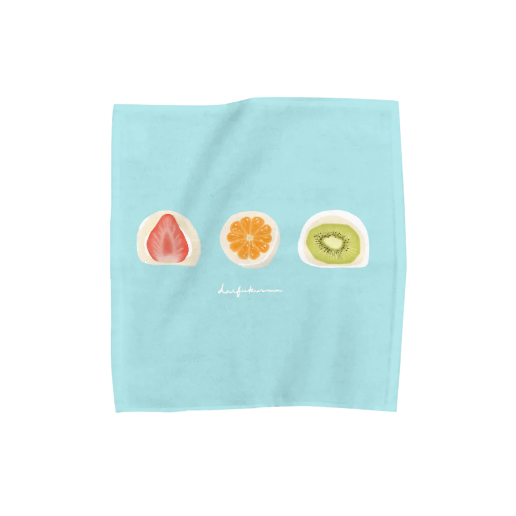 takemARTのdaifukus Towel Handkerchief