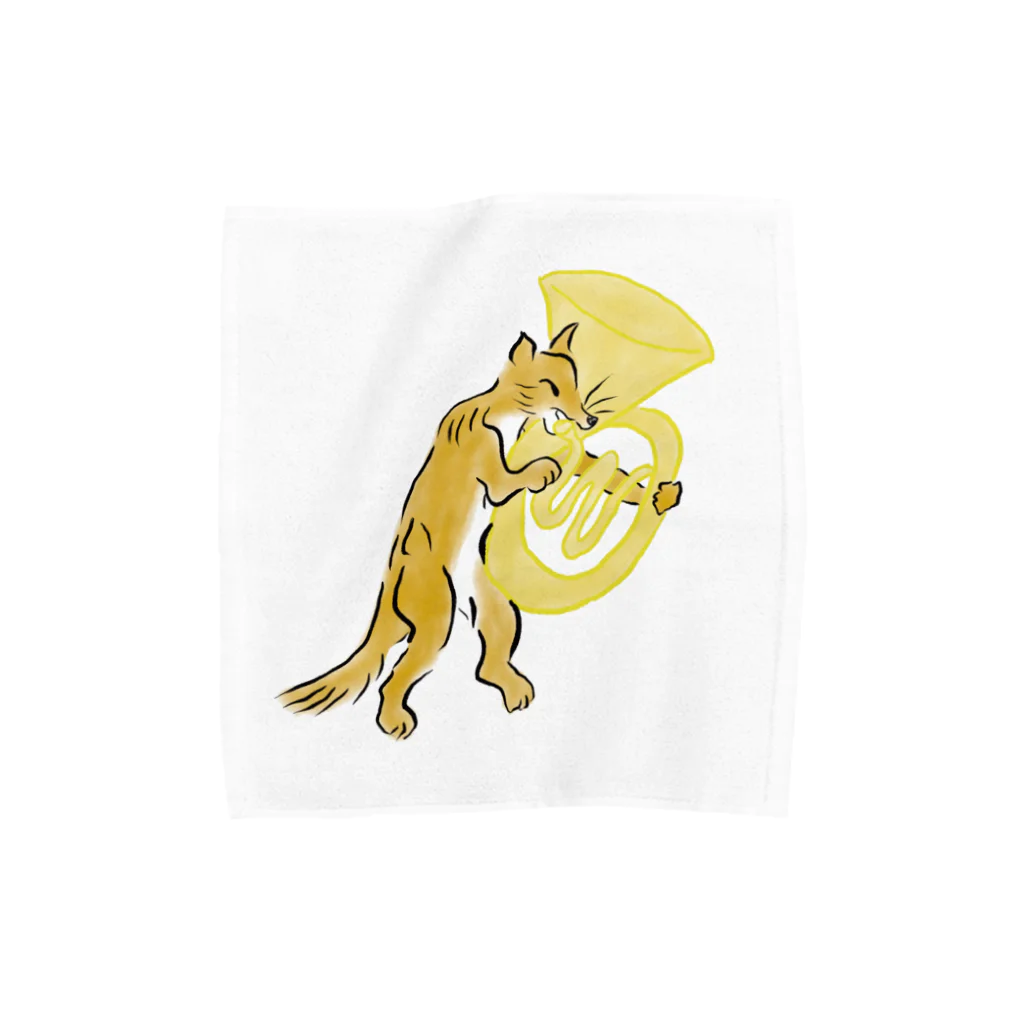 めぇめぇ羊のユーフォニアムと狐 Towel Handkerchief