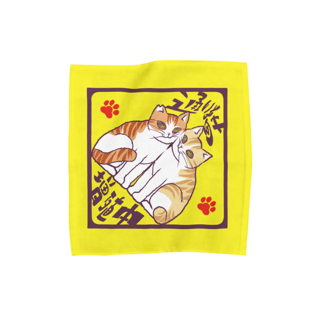 ☆弥＠怪我猫×2保護中の🐈通い猫増殖中🐈 Towel Handkerchief