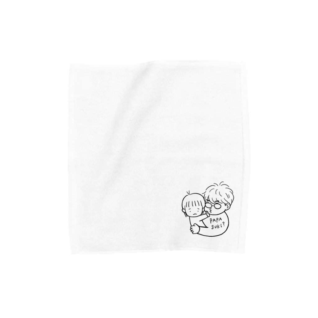 ちちとこグッズのもよぱぱぐっず Towel Handkerchief