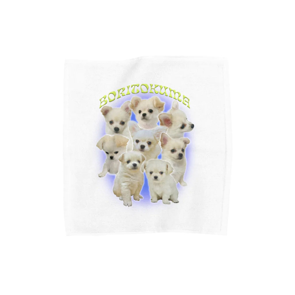 ARSTYのBORITOKUMA -puppyhood- Towel Handkerchief