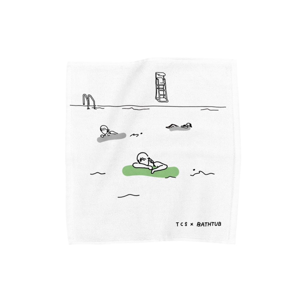 BATHTUBのTCS x BATHTUB [ POOL ] Towel Handkerchief
