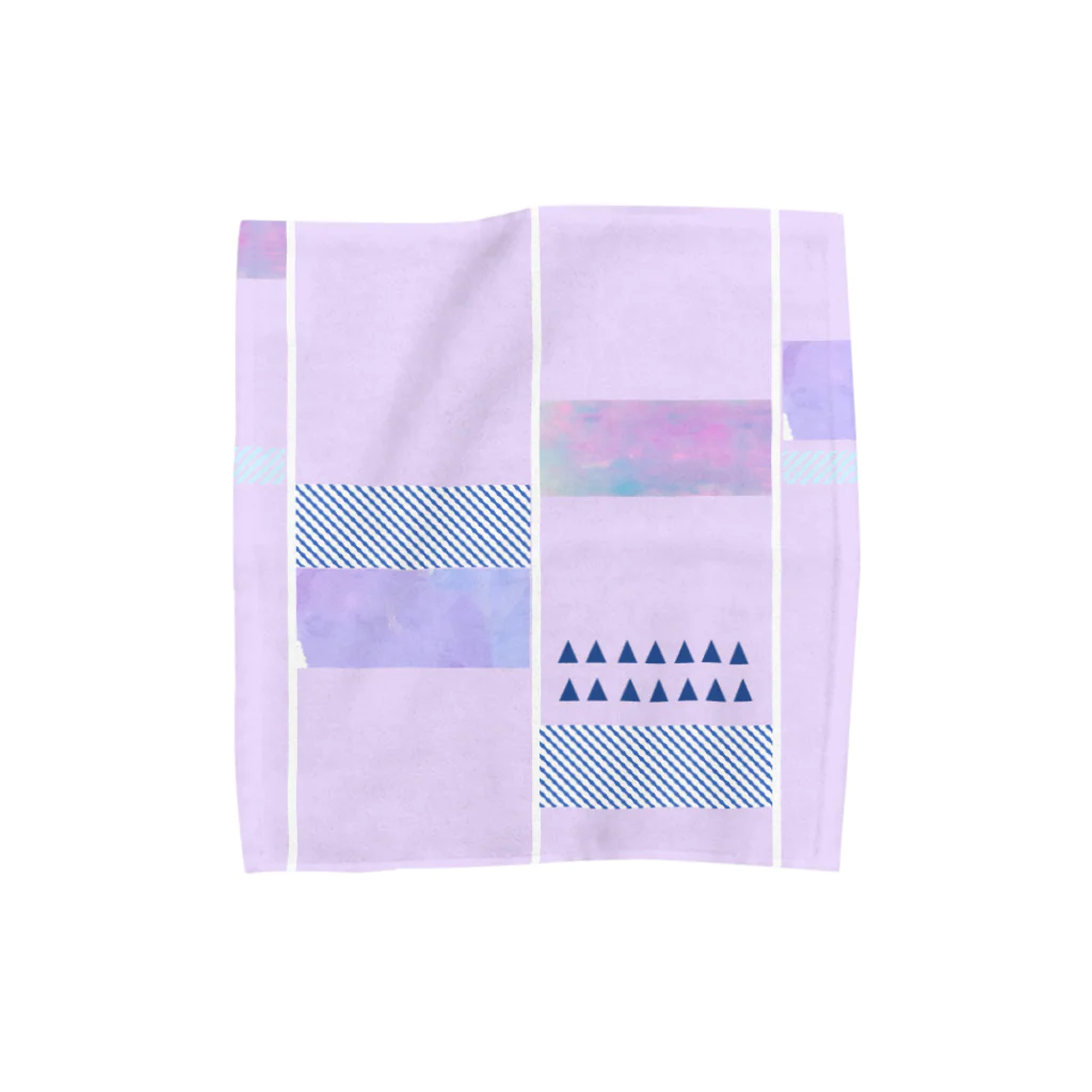 ネコとソラのパッチワークタイプ Towel Handkerchief