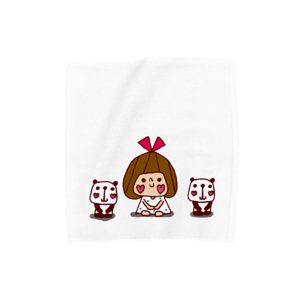 かょのこHANKOのよろしくリボンちゃん Towel Handkerchief