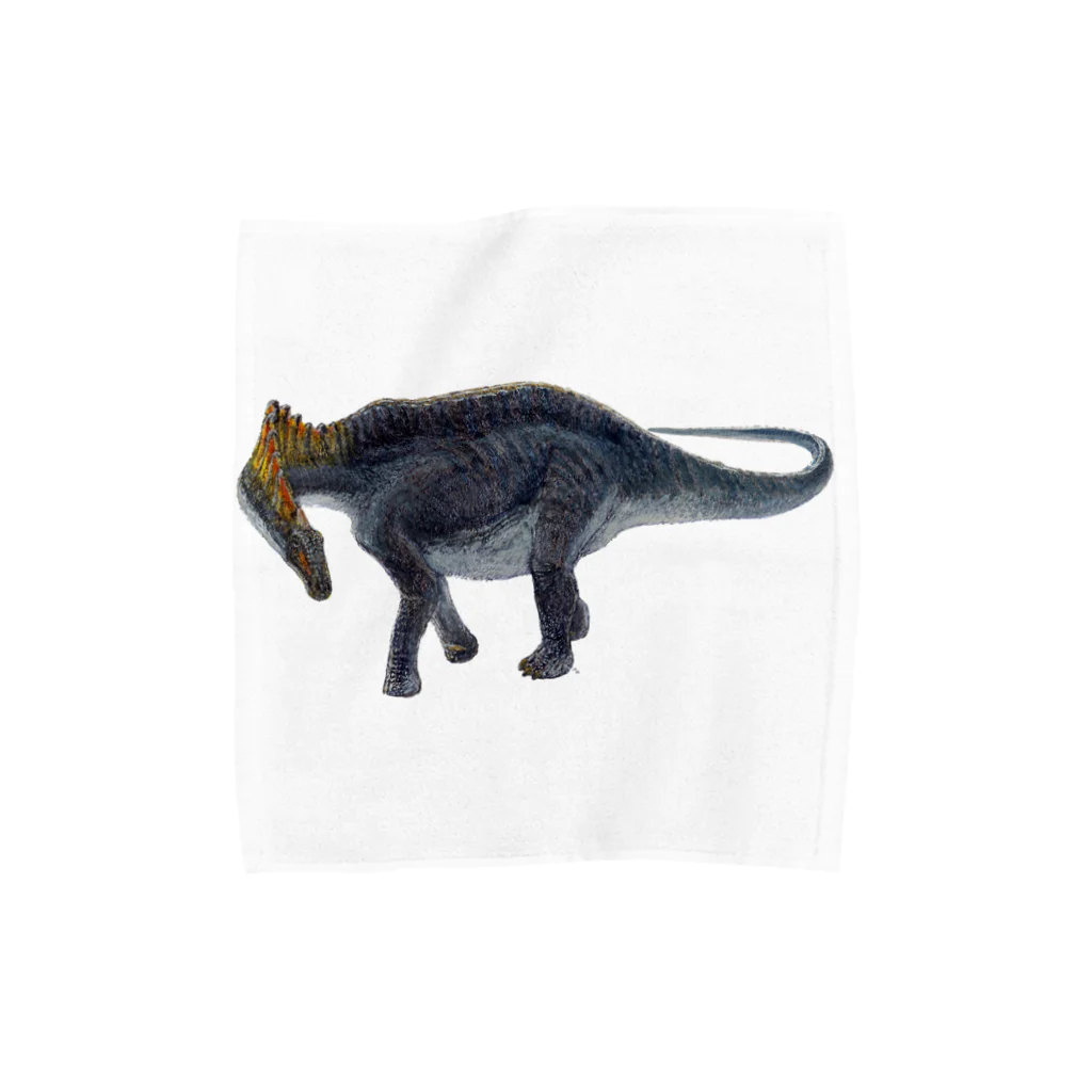 segasworksのAmargasaurus（彩色） Towel Handkerchief