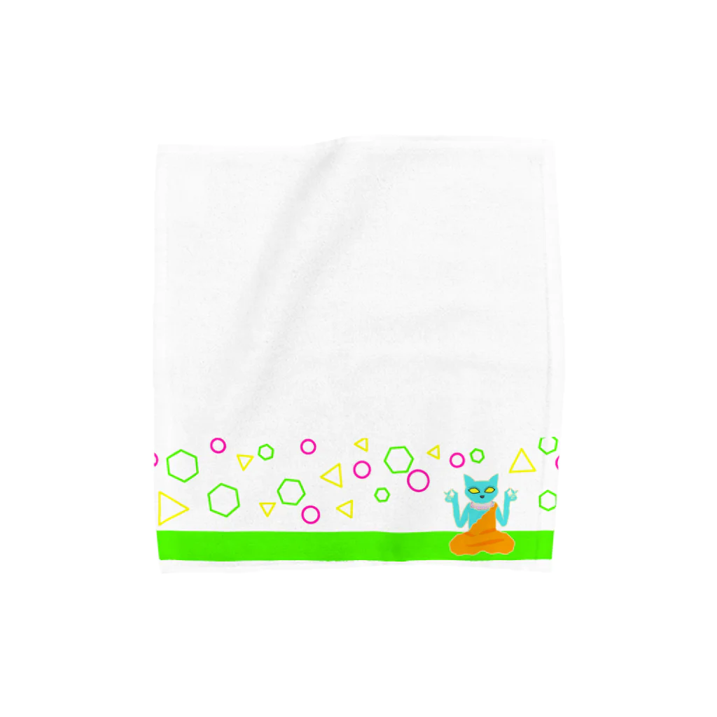 ロジローのネコ神〜空間にて〜 Towel Handkerchief