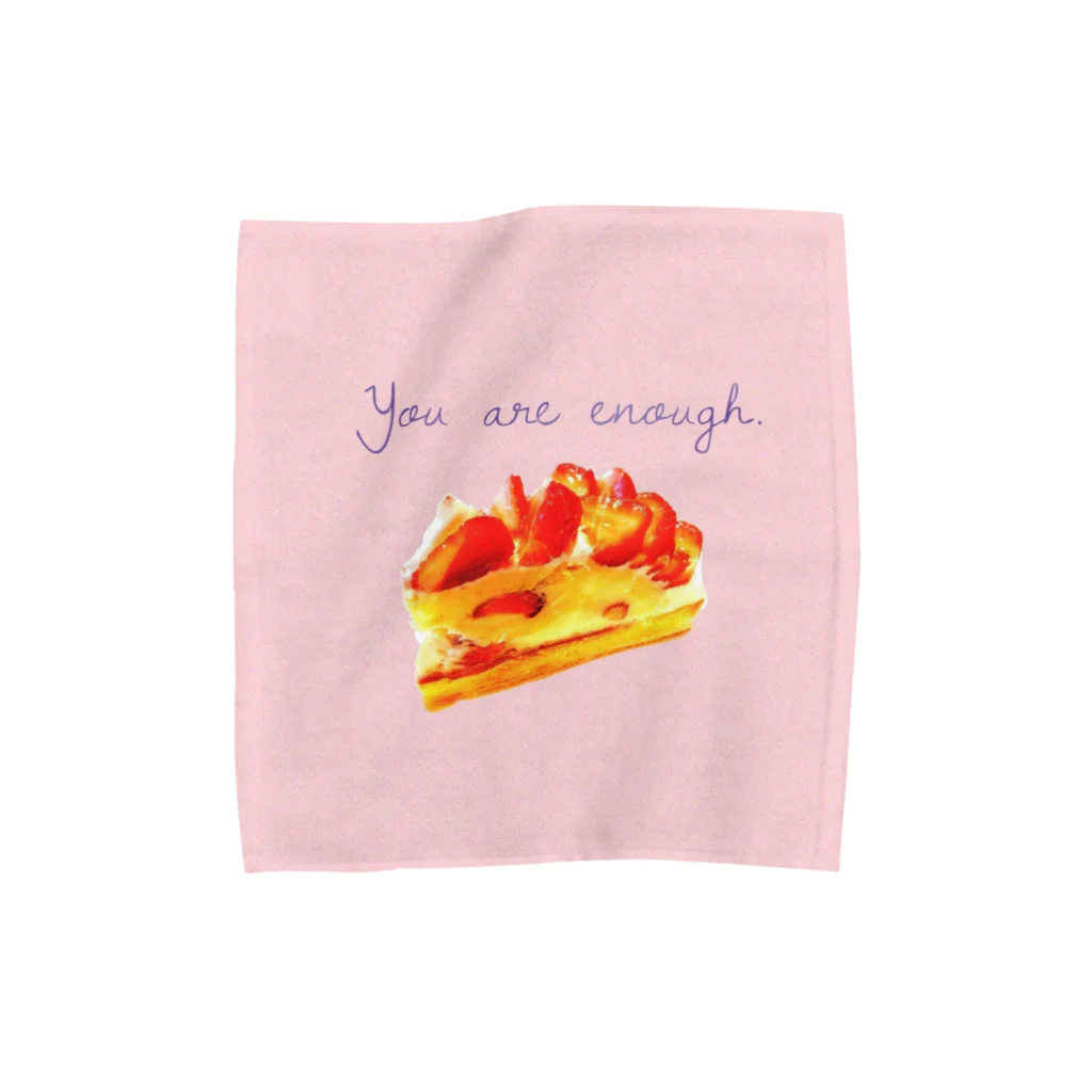 春のくまさんのYou are enough. Towel Handkerchief