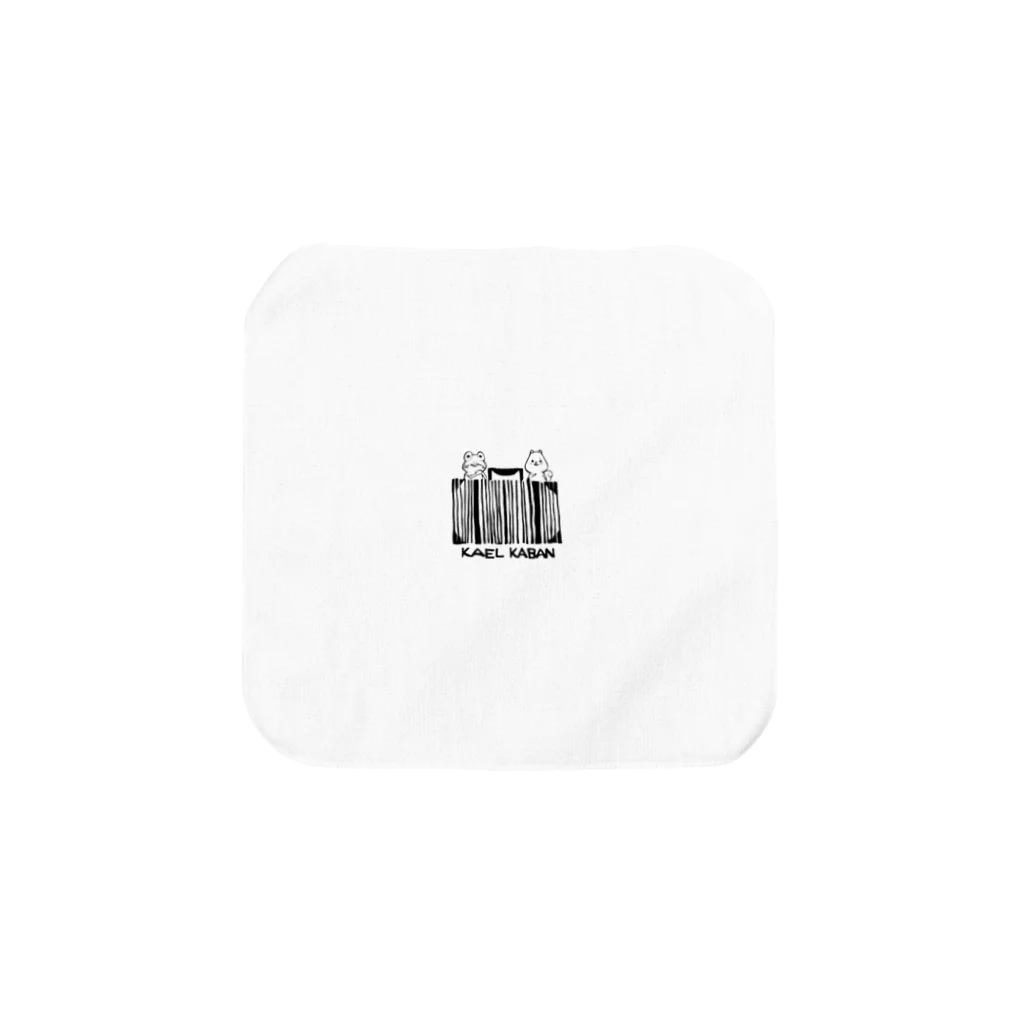 カエルカバン広報部のカエルカバン ロゴ入り公式グッズ Towel Handkerchief