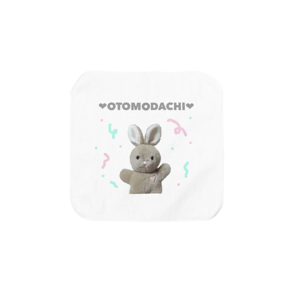 ぬ‪(ᐡ - ﻌ - ᐡ)‬ぅのOTOMODACHI タオルハンカチ