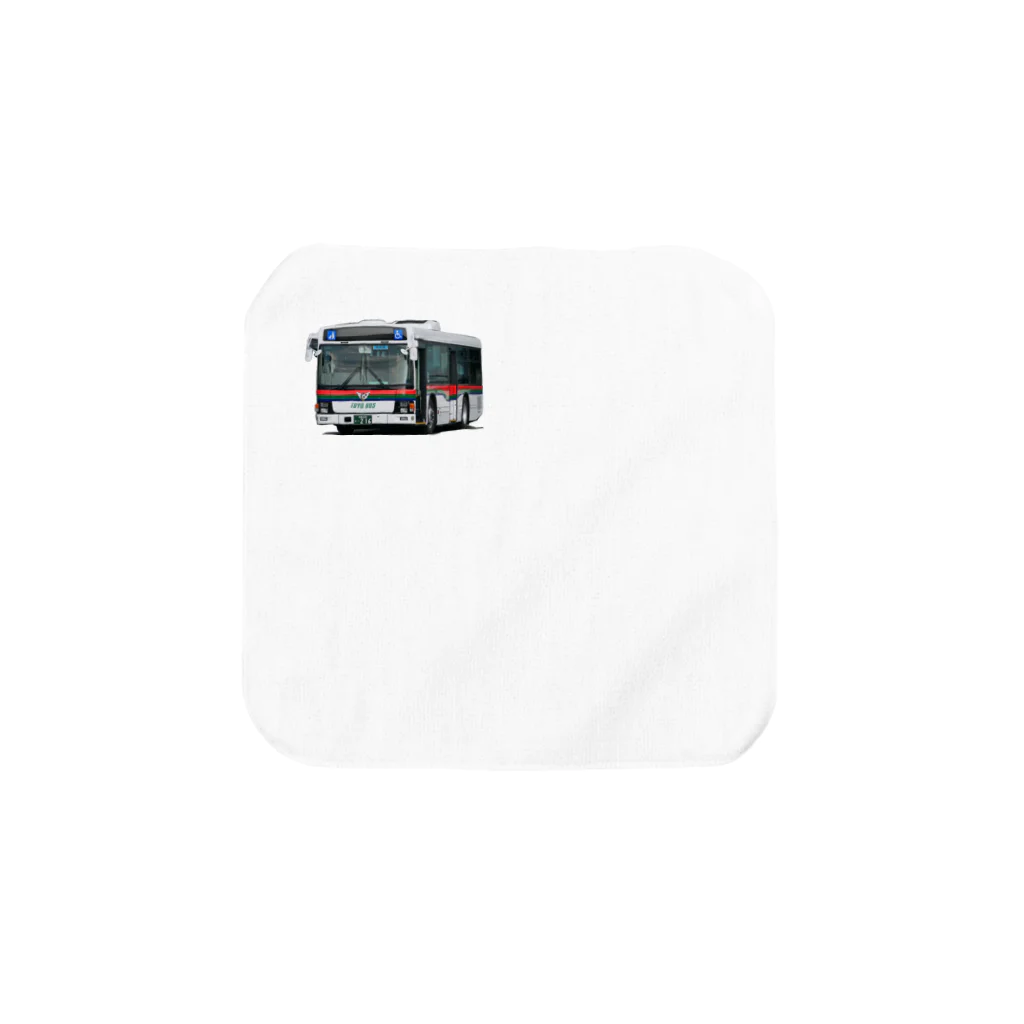 No Bus No Life 沖縄のバスおじさんのTOYOBUS_216 Towel Handkerchief