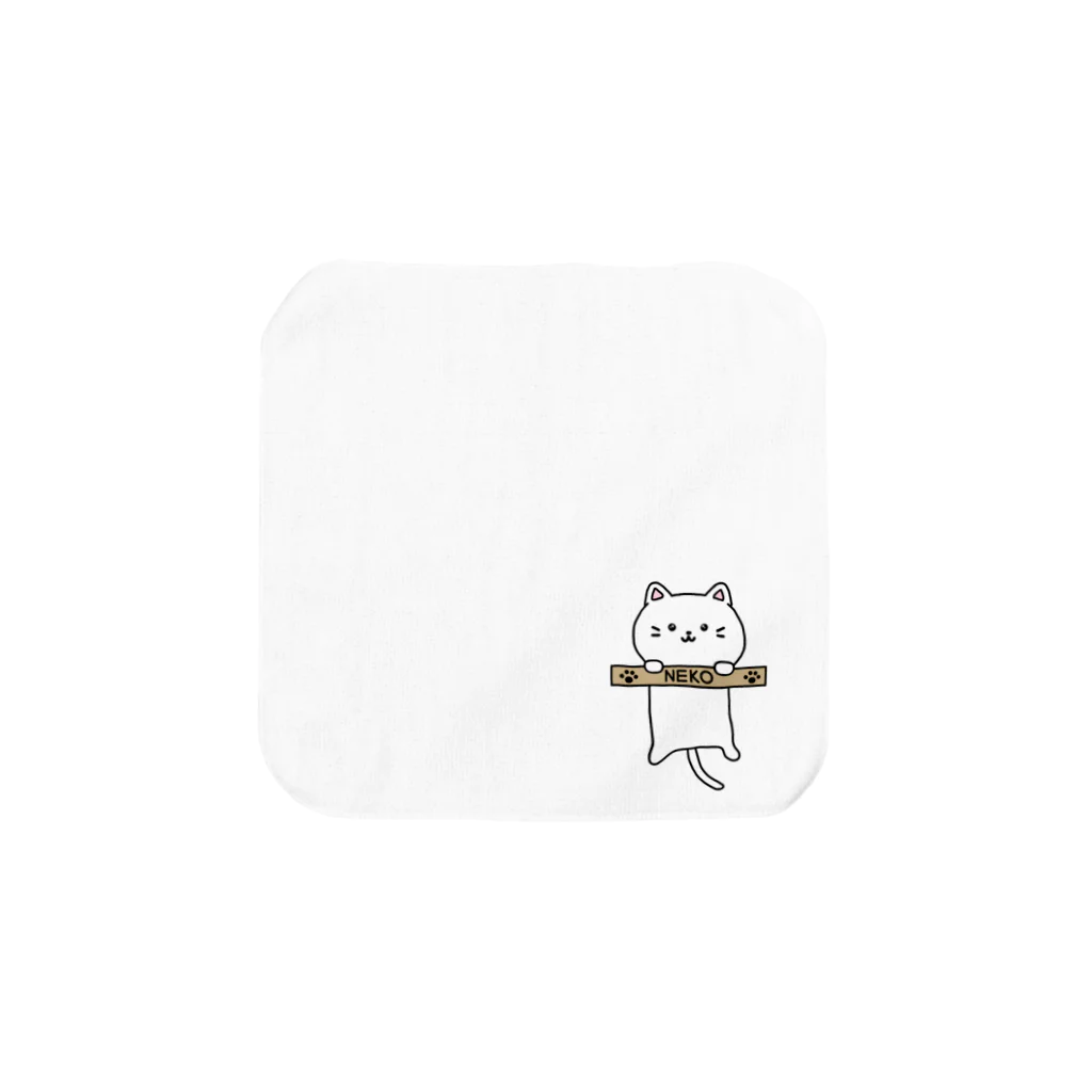 はるかのぶら下がる猫 Towel Handkerchief