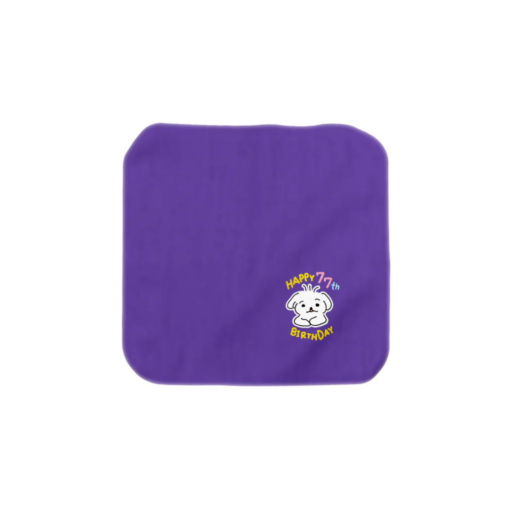 へなちょこドッグ公式ショップのへなちょこドッグ(喜寿) Towel Handkerchief