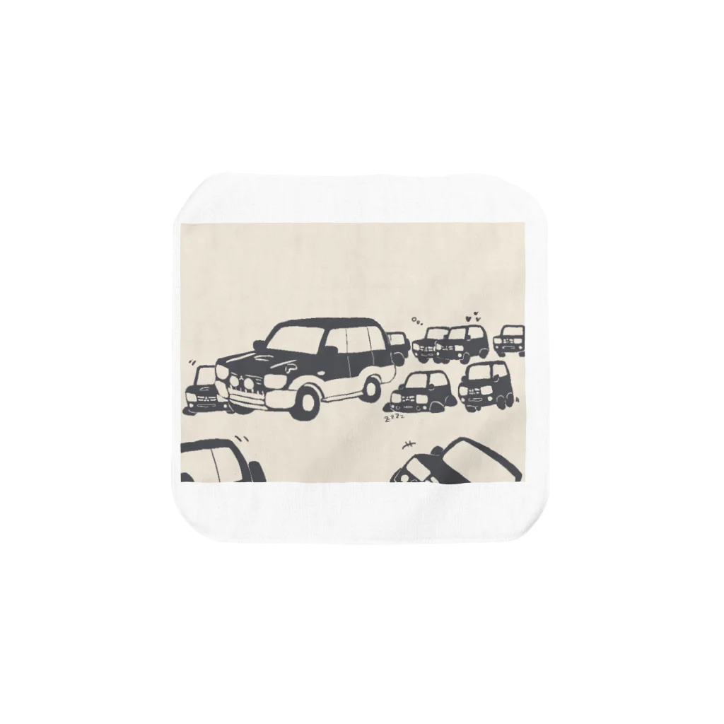 坂本のMyCar Towel Handkerchief