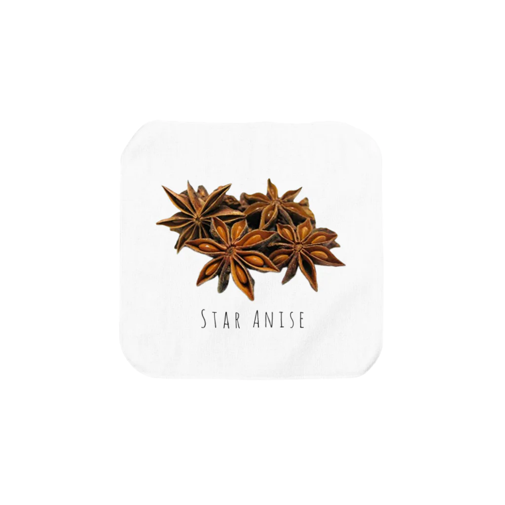 テイク コーポレーションのSTAR ANISE タオルハンカチ