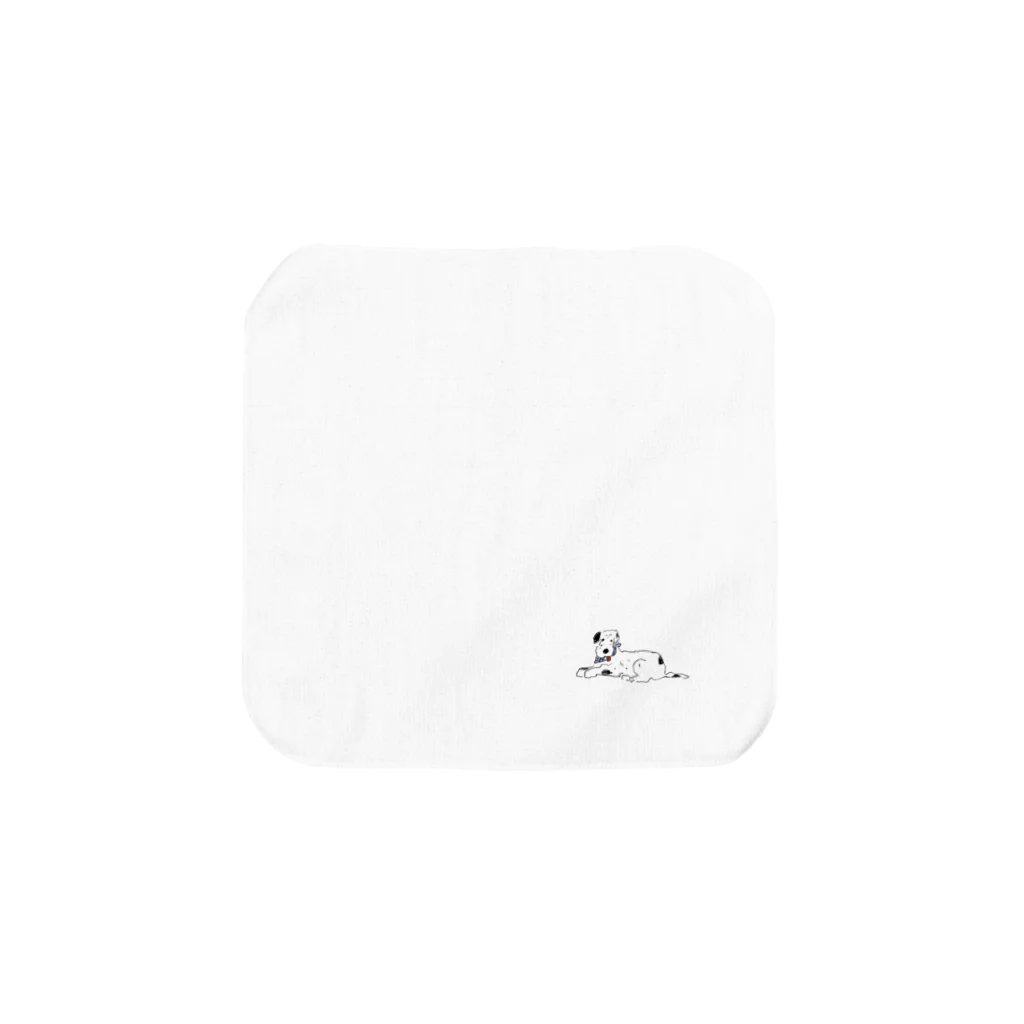 OLIVEの寝そべるオリバー・ハンカチ Towel Handkerchief