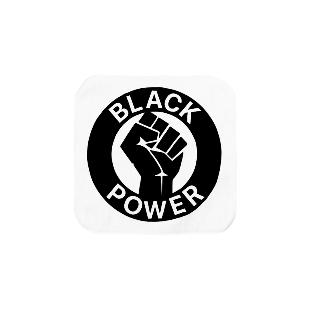 BLACK POWERのブラックパワー　サークルver Towel Handkerchief