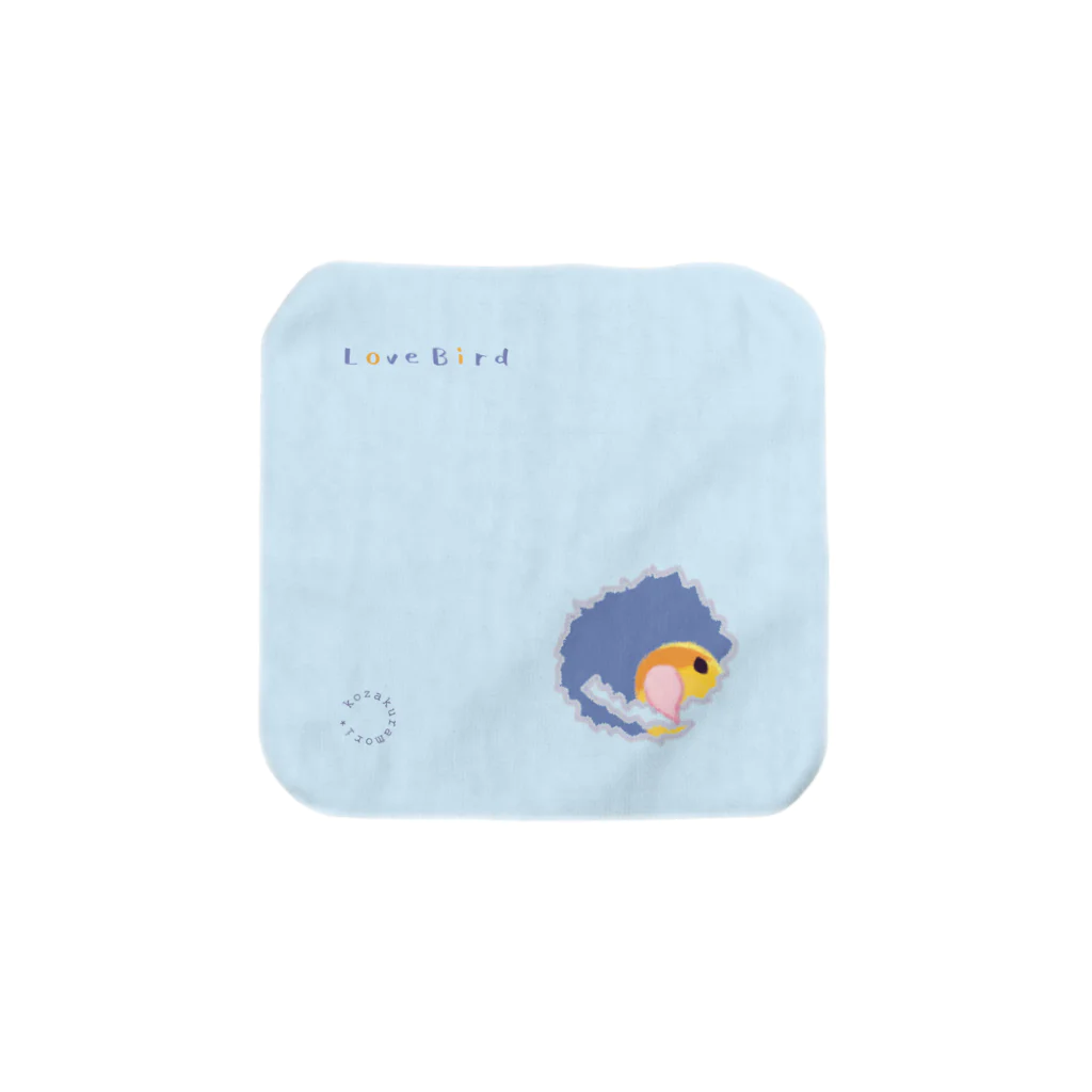 小桜森の穴あけコザ（オレンジフェイス） Towel Handkerchief