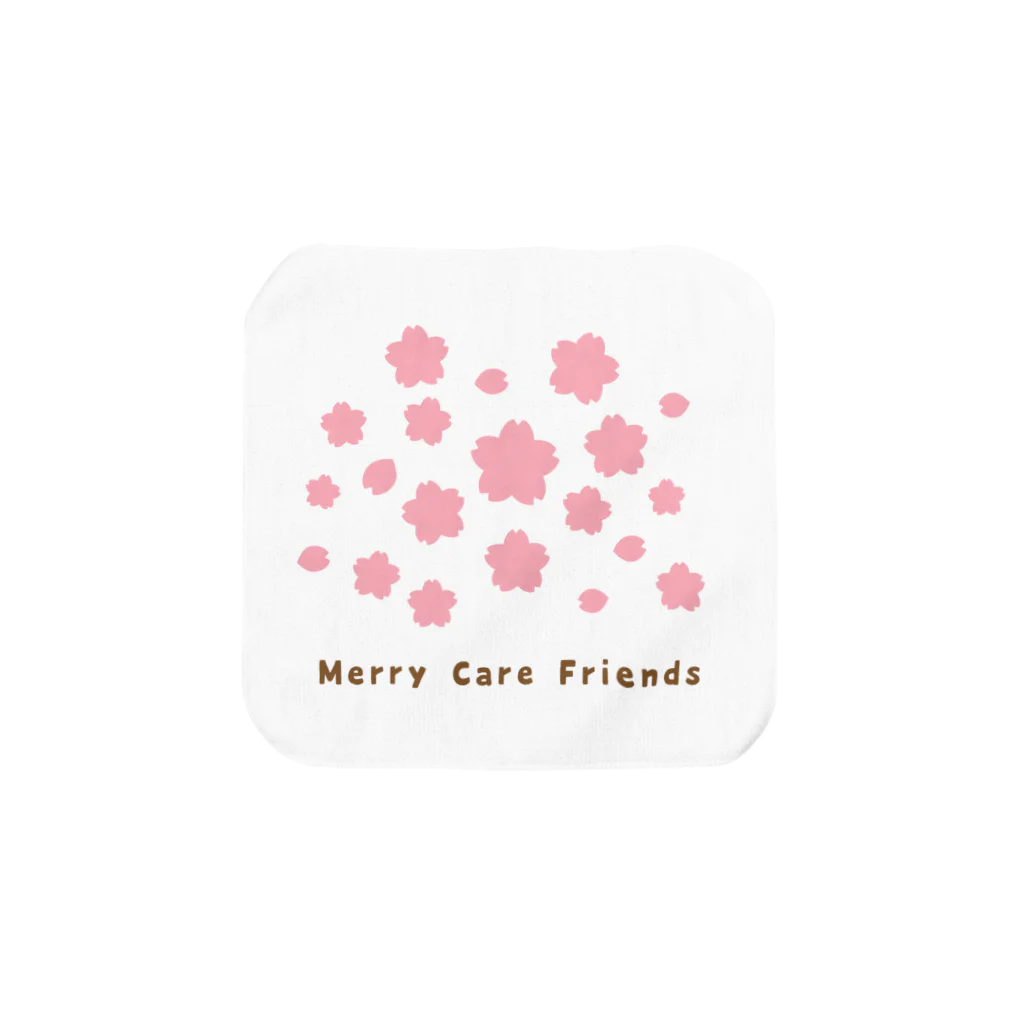 Merry Care ShopのMerry Care Friends　さくら タオルハンカチ