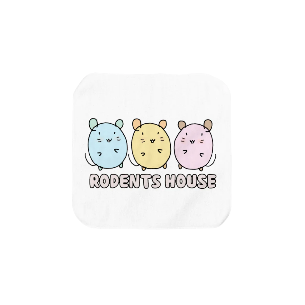 🍎デグーと服と雑貨屋さん🍏のRODENTS HOUSE　 Towel Handkerchief