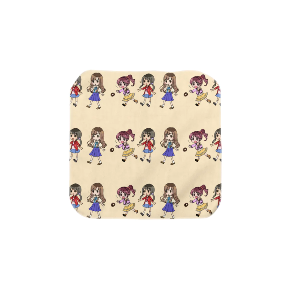 yun_pipi_0816のゆかゆかのりこハンカチ Towel Handkerchief