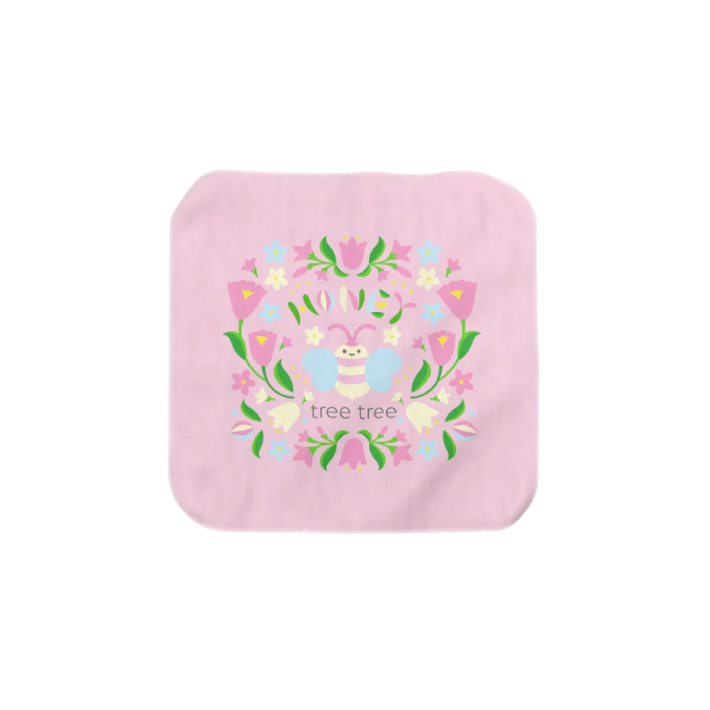 tree treeのHoney Bee S -PK- Towel Handkerchief