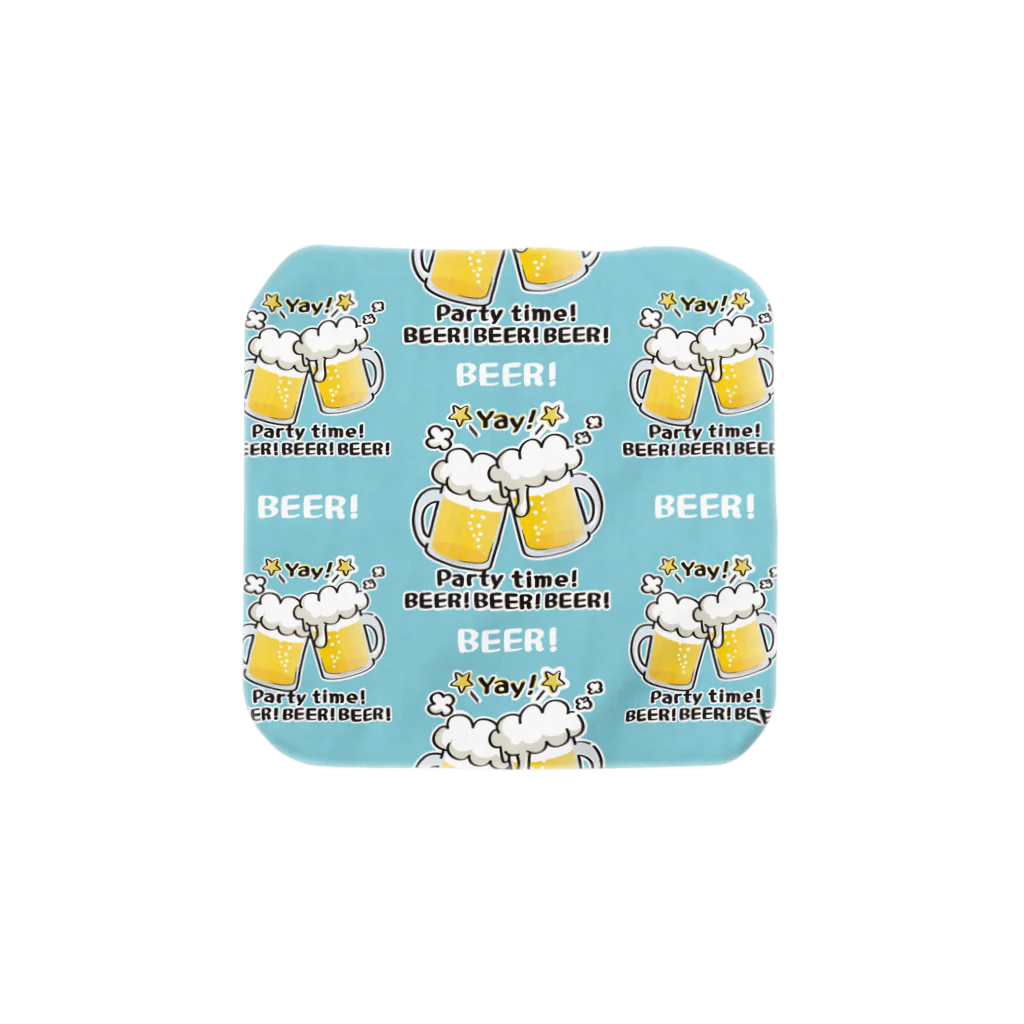 イラスト MONYAAT のCT125 BEER!BEER!BEER!*D Towel Handkerchief