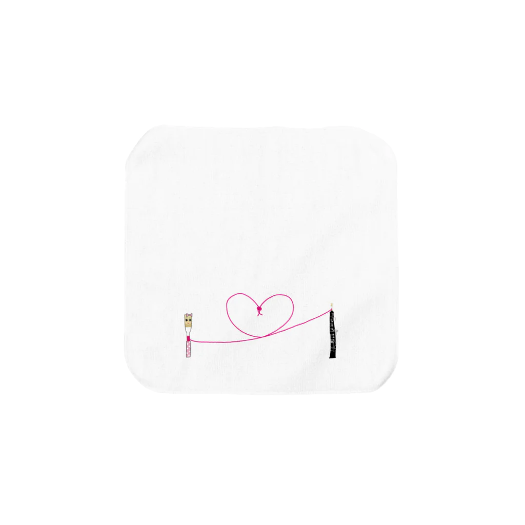 ManDoubleReedShop分店の運命のリード Towel Handkerchief