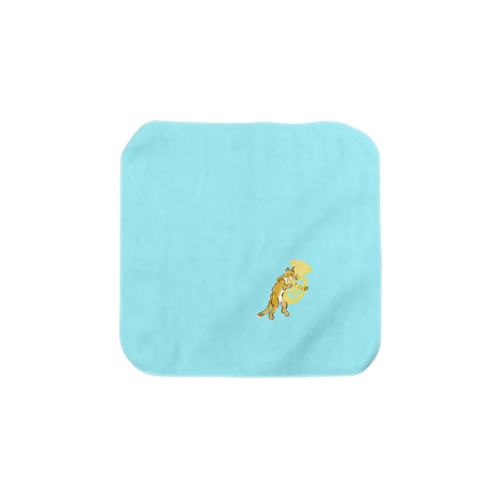 めぇめぇ羊のMusic is life 狐ver. Towel Handkerchief