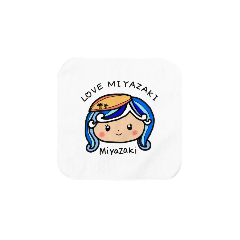 yu-pop MIYAZAKIのLOVE MIYAZAKI タオルハンカチ