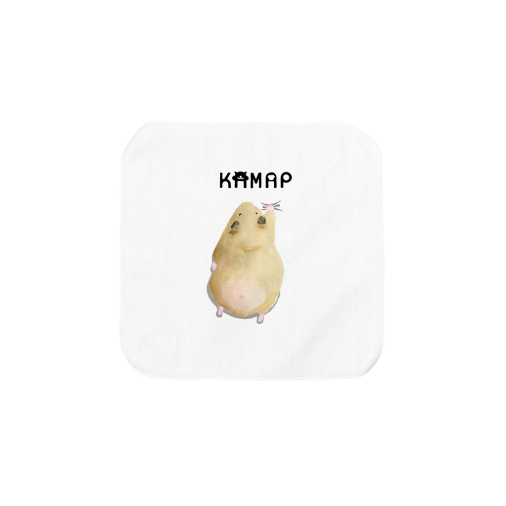 KAMAP ＆ Ricaの【KAMAP】ぎゅっとキンクマハムスター Towel Handkerchief