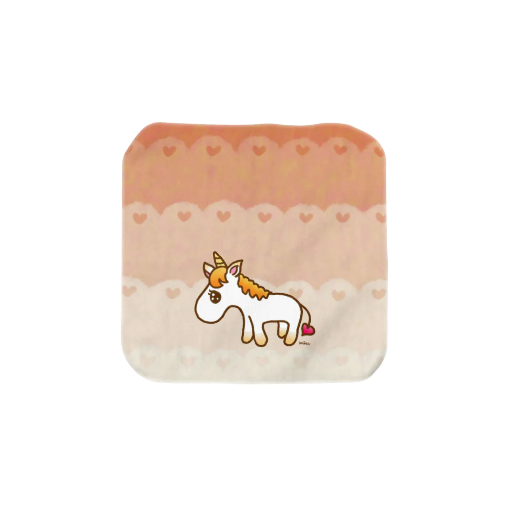 さぁこのorange unicorn♡ タオルハンカチ