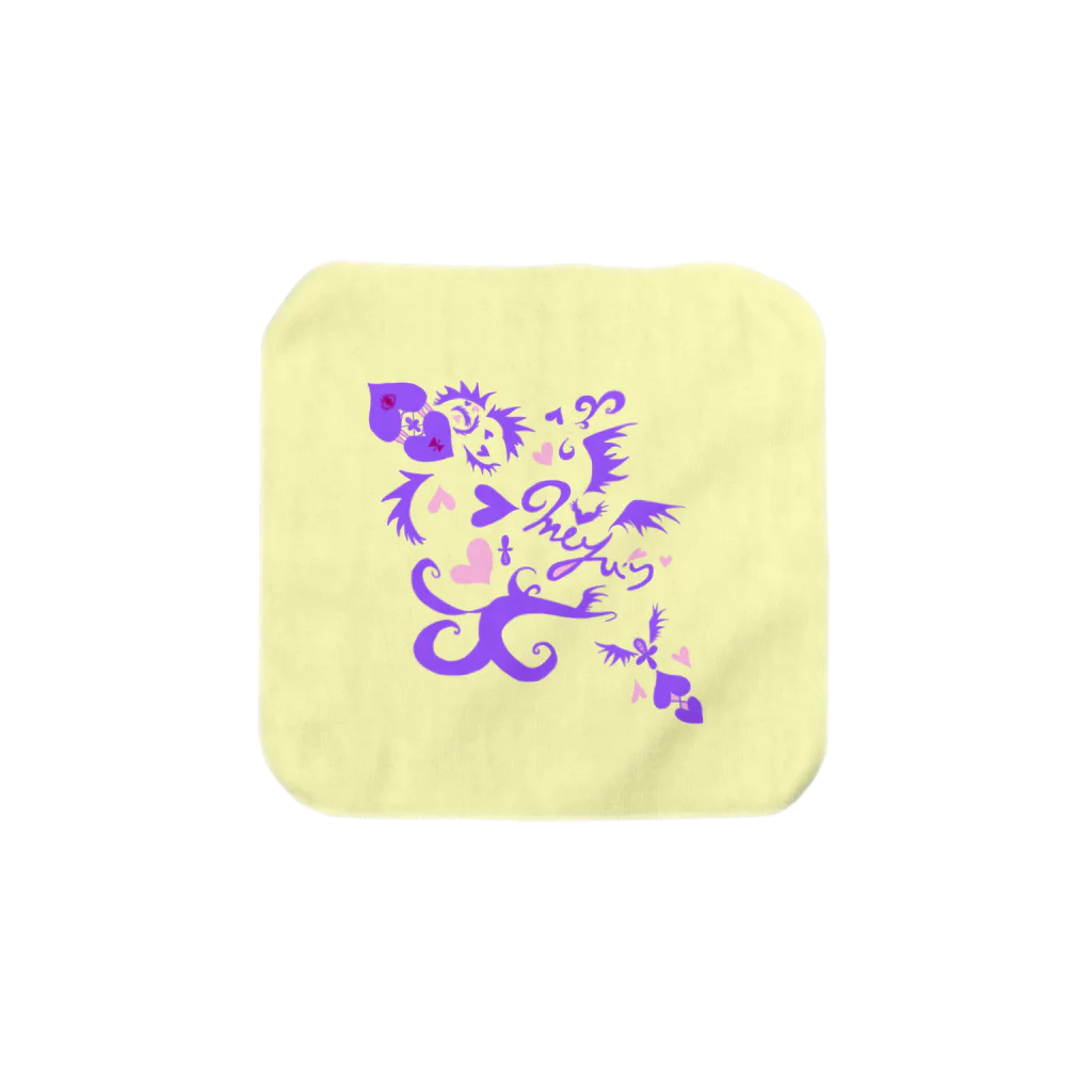 Miyuki_Sakagamiの運命矢（色付） Towel Handkerchief