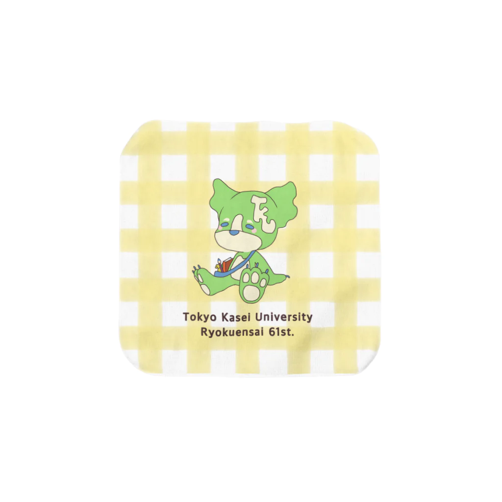 東京家政大学緑苑祭(板橋キャンパス)公式キャラクターりょっくんのりょっくんハンカチ Towel Handkerchief