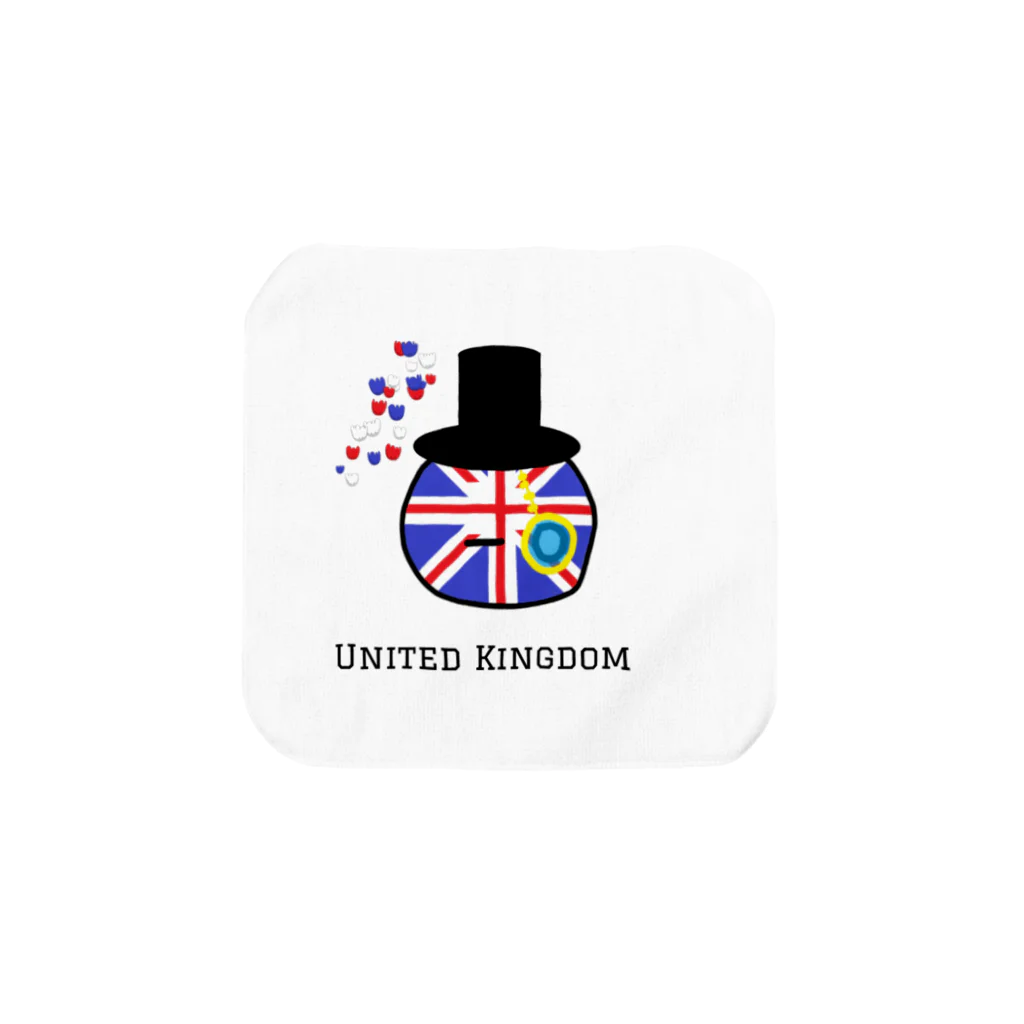 ポーランドボールSHOPのぶりかす（United Kingdom） Towel Handkerchief