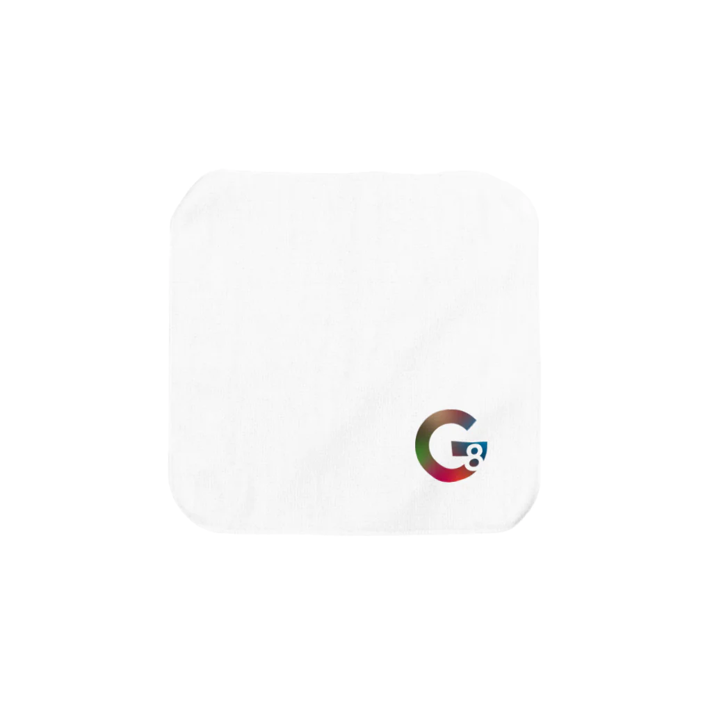 #dd0077のG8 colorfulLogo Towel Handkerchief