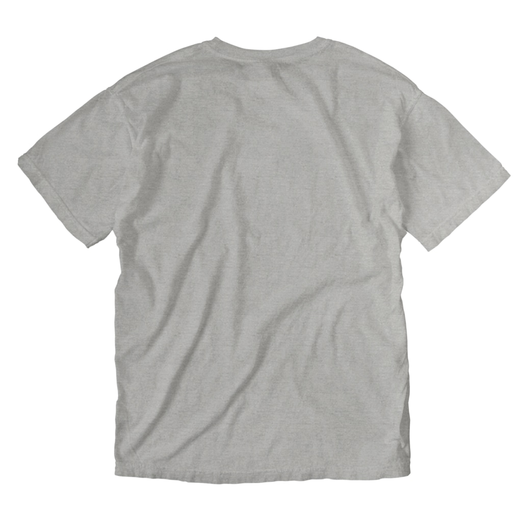 真希ナルセ（マキナル）のイヤイヤ柴犬（赤柴） Washed T-Shirt :back