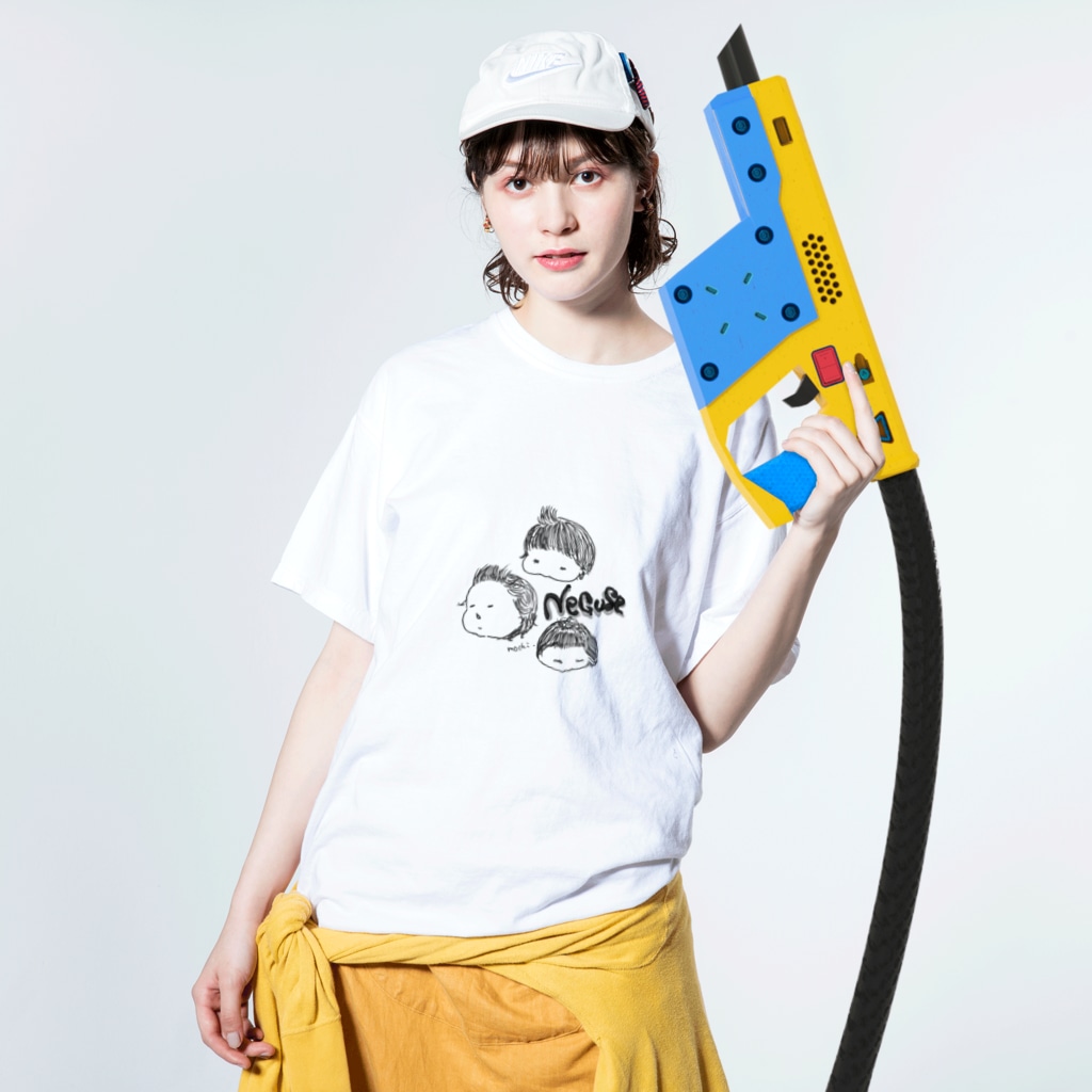 寝癖がついた赤ちゃん もちもちっこ Kumako3994 のウォッシュtシャツ通販 Suzuri スズリ