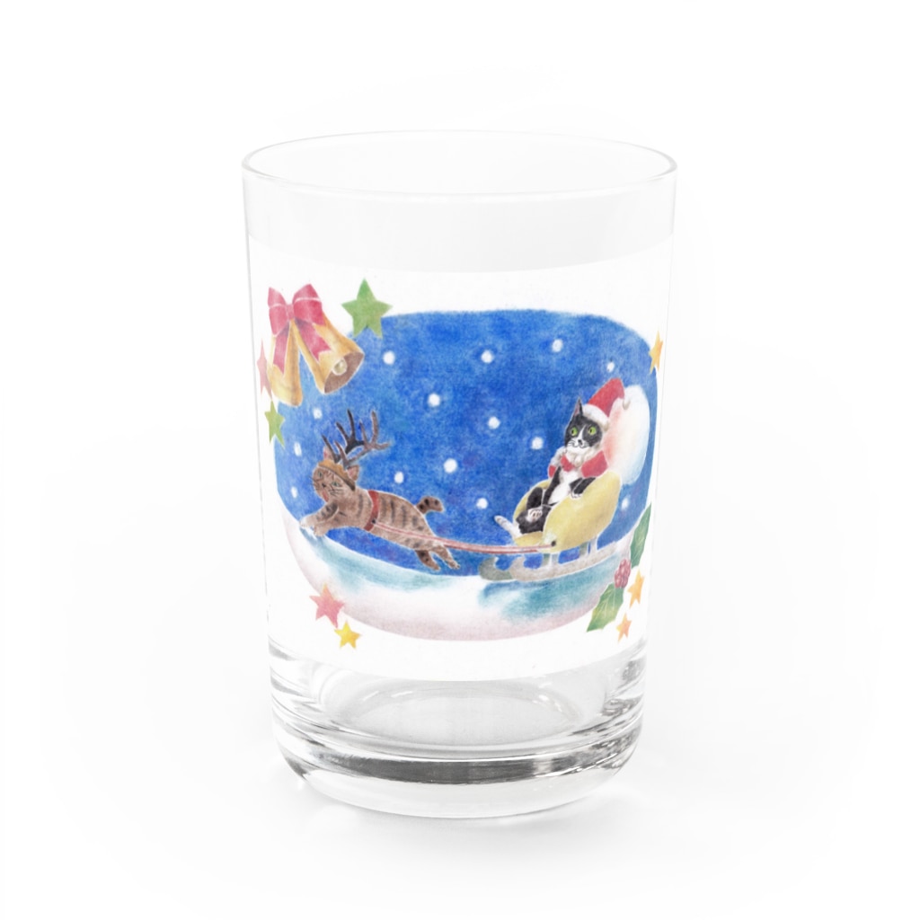Ａｔｅｌｉｅｒ　Ｈｅｕｒｅｕｘのトロとクロのクリスマス Water Glass